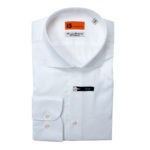 Chemise Business Blanc bouton manchette