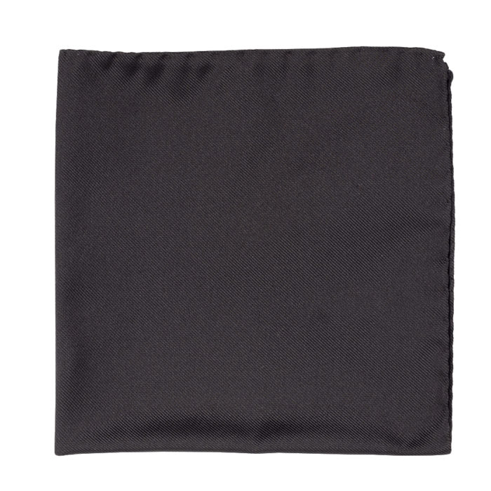 Pochette noire en soie